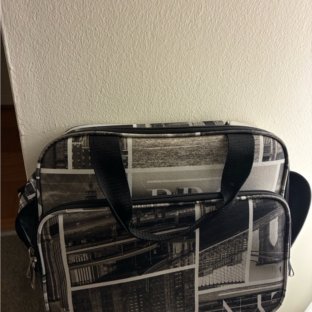 Stylish Black and Gray Men's Bag
